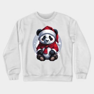 Santa Claus Baby Panda | Christmas Crewneck Sweatshirt